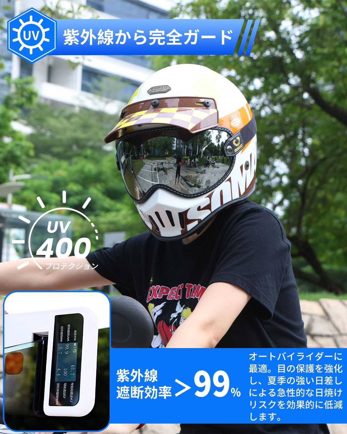 Amazon | Soman EX ZERO 用シールド, バブルシールド, ヘルメット